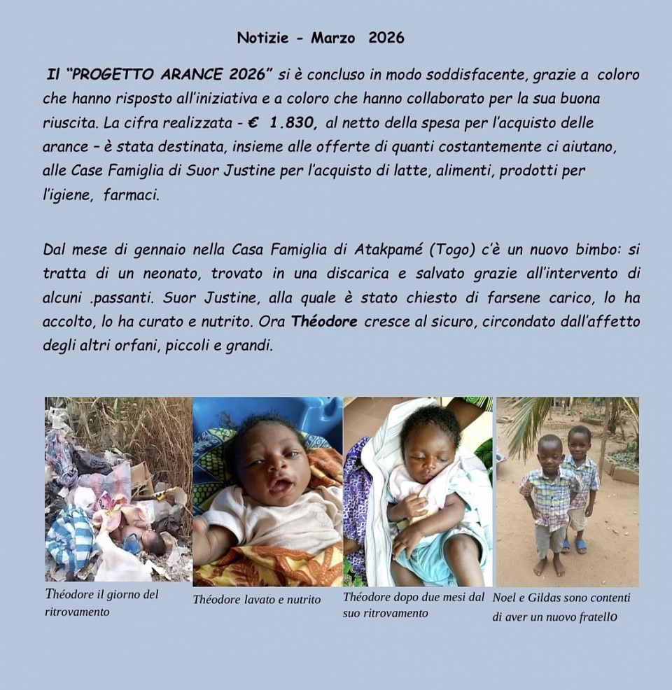 Notizie marzo 2026